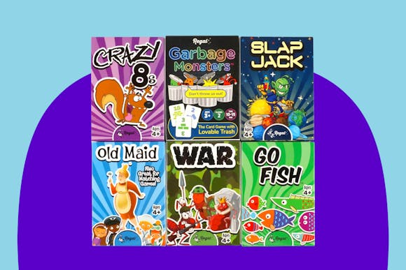 Kids' Card Games 6-Pack, Just $9 on Amazon