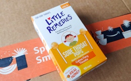 Little Remedies Sore Throat Pops, as Low as $2.51 on Amazon card image