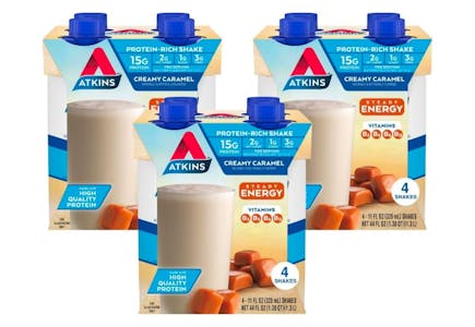 2 Atkins Energy Shakes 12-Packs