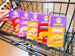 annies mac and cheese in shopping cart