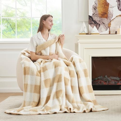 Sherpa Throw Blanket