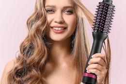 This Hair Dryer Brush Is 62% Off on Amazon card image