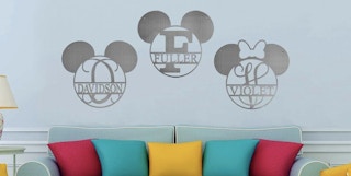 until gone personalized 15 inch mouse ears monogram and name sign stock image 2023 1680027694 1680027694