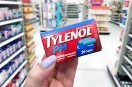 Tylenol PM Extra Strength Pain Reliever, Just $1.90 on Amazon card image