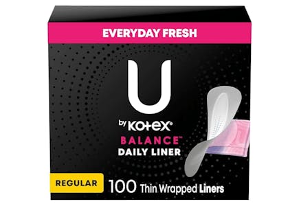 U by Kotex Panty Liners