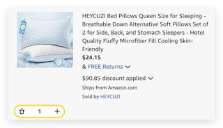 HEYCUZI Bed Pillows