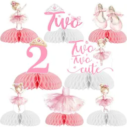 Ballet 2nd Birthday Centerpieces