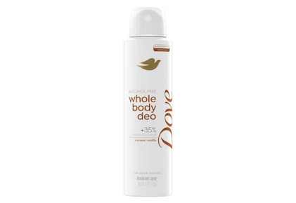 Dove Whole Body Deodorant Spray