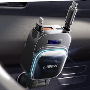 4-in-1 Retractable Car Charger