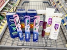 pantene nivea men oral-b maybelline items in walgreens cart