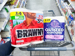 quilted northern and brawny paper walgreens