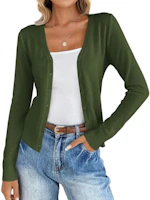 KIRUNDO Women's Lightweight Cardigan