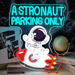 Astronaut Neon Sign