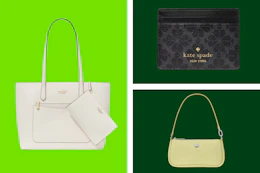Kate Spade handbags and card holder