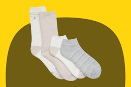 Get a 4-Pack of Joyspun Women’s Terry Socks for as Low as $3 at Walmart card image