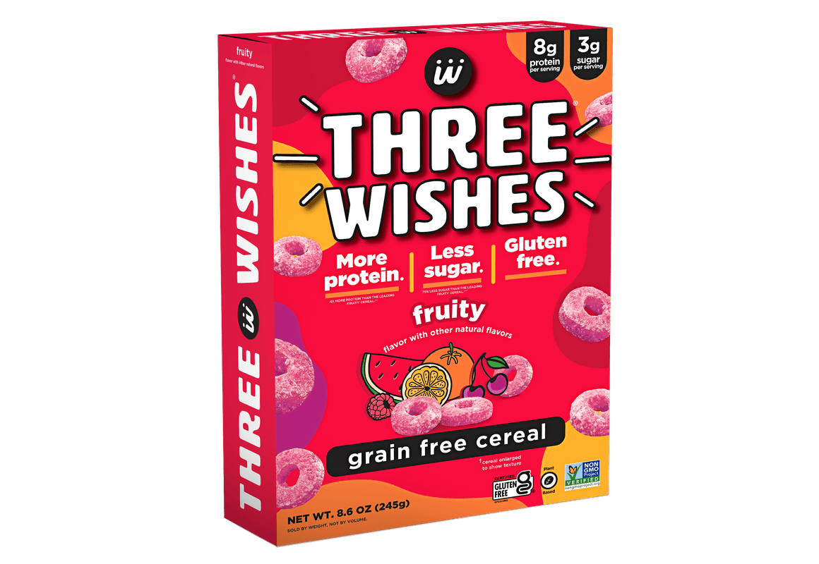 2 Three Wishes Grain Free Cereals 