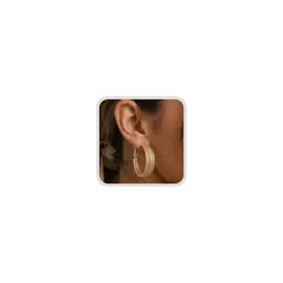 Gold Hoop Earrings