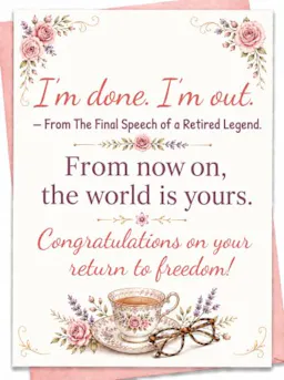 Retirement Card