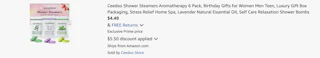 Amazon Shower Steamers 6 2025
