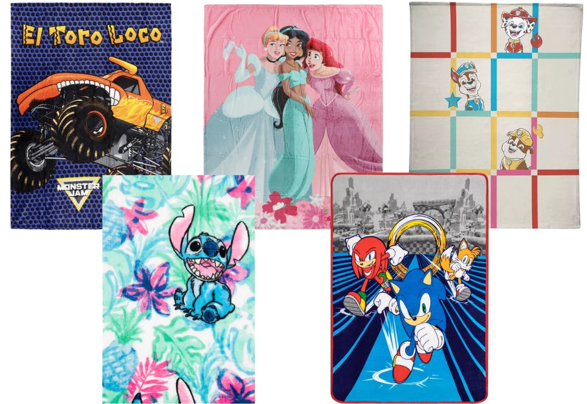 Kids' Character Throw Blanket