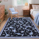 Floral Area Rug