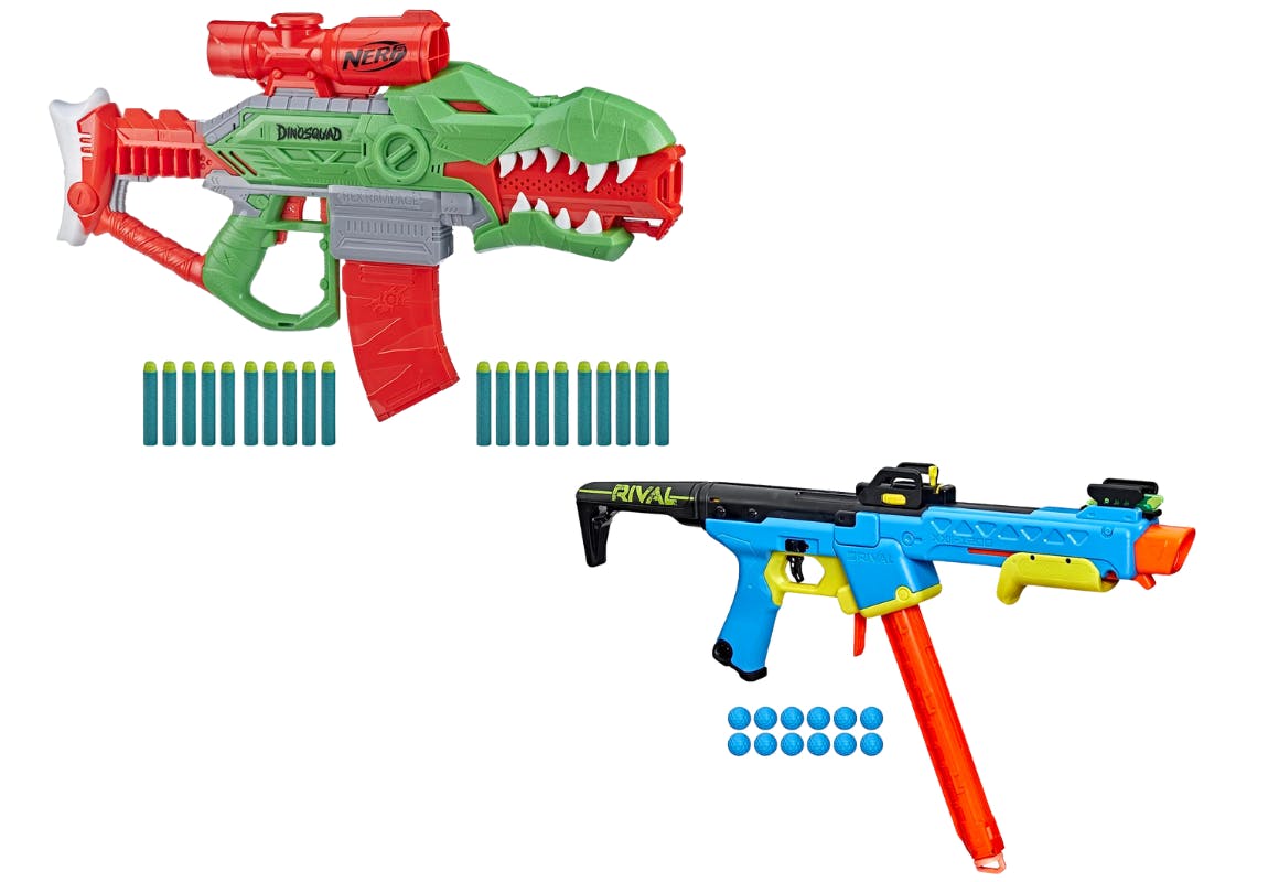 2 Nerf Blasters