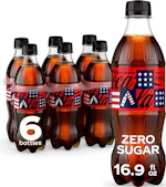 3 Coca-Cola Zero Soda 6-Pack