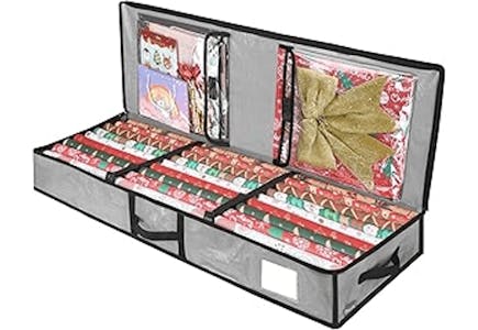 Wrapping Paper Storage Bag