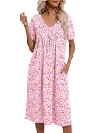 Ekouaer Adult Nightgown