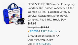 an amazon cart ending in $82.99