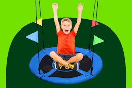 Don’t Miss It: Kids’ Saucer Swing, Just $37 at Walmart (Reg. $70) card image