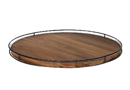 Hearth & Hand With Magnolia Wooden Lazy Susan