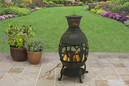 Cast Iron Chiminea, Only $58 at Walmart (Reg. $99) card image