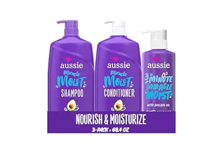 4 Aussie Miracle Moist 3-Packs