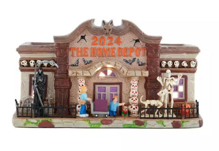 Lighted The Home Depot Store