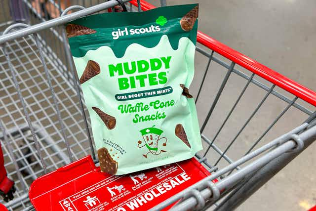 New Girl Scouts Thin Mints Muddy Bites, Just $9.99 at Costco card image