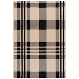 Courtyard Benjamin Plaid Area Rug