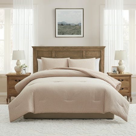 Collins Gingham Comforter Set