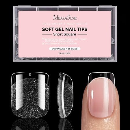 Short Square Nail Tips