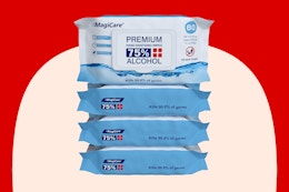 MagiCare Alcohol Hand Sanitizing Wipes 4-Pack, as Low as $16.79 on Amazon card image