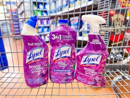 Buy 3 Lysol Products at Walmart, Get $4.50 Back With Swagbucks card image