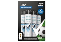 Degree Dry Spray Deodorant 4-Pack
