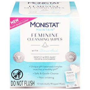 Monistat Feminine Cleaning Wipes