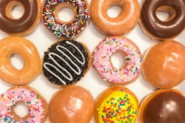 Krispy Kreme Rewards Members Save $5 on an Assorted Dozen (Ends Jan. 31) card image