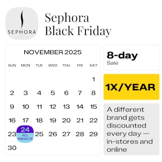 Sephora Cyber Week Sale 2025