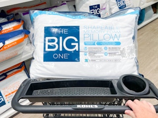 the big one pillows in cart