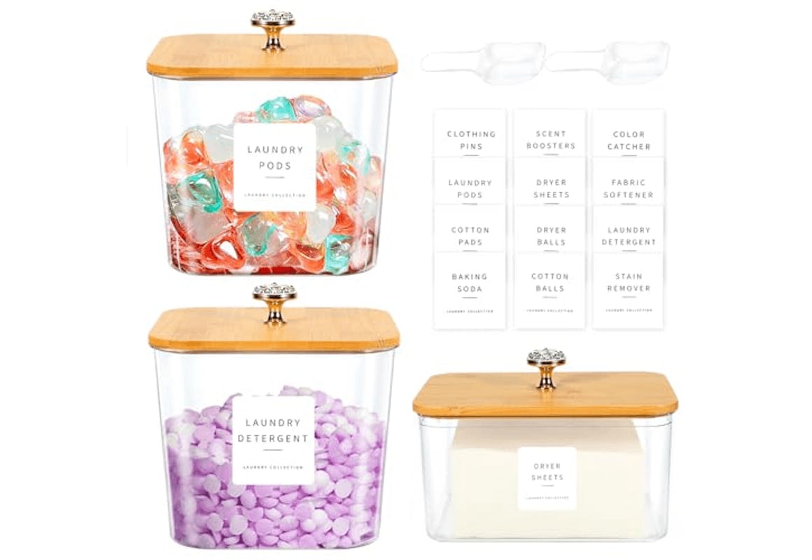 Laundry Storage Container Set