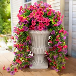 Artificial Hanging Flowers 2-Pack