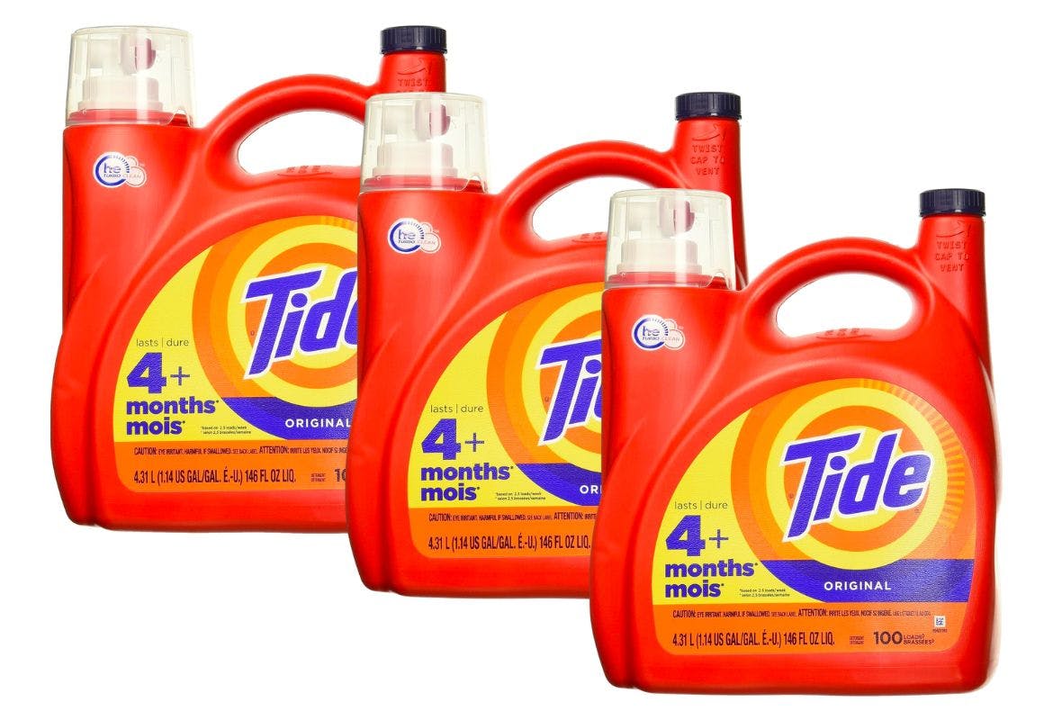 3 Tide Detergents