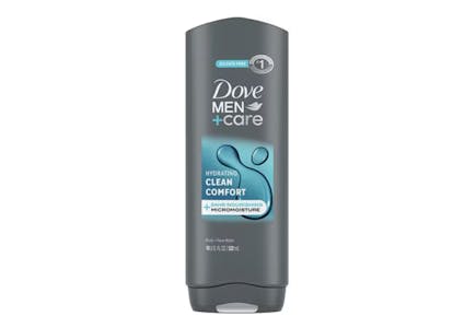 3 Dove Men+Care Body Washes
